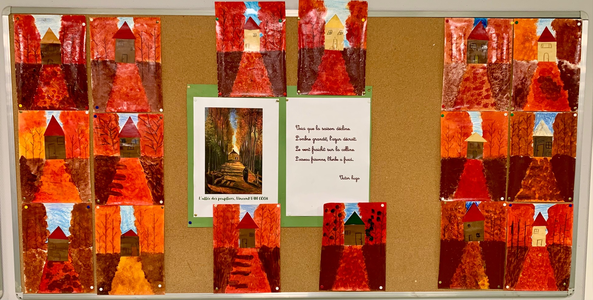 Les couleurs de l'automne • Groupe Scolaire Gan Rachi